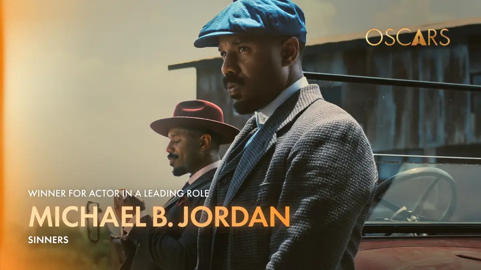 La interpretación de Jordan en Sinners fue una de las actuaciones más destacadas de la temporada de premios./ X:@TheAcademy