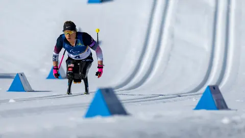 Oskana Masters en su prueba Paralímpica l AP