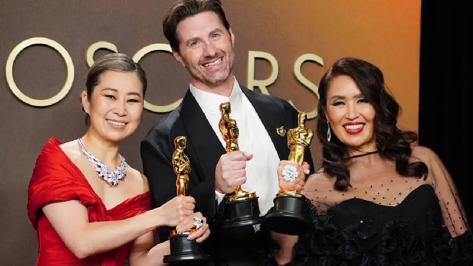 Demon Hunters se llevó el Premio Oscar a Mejor Película Animada/AP