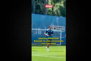 ¿Y ROTONDI El Futbolista Argentino No Estuvo En El Entrenamiento De Hoy De Cruz Azul Tras La Lesión Que Sufrió Contra Pumas
