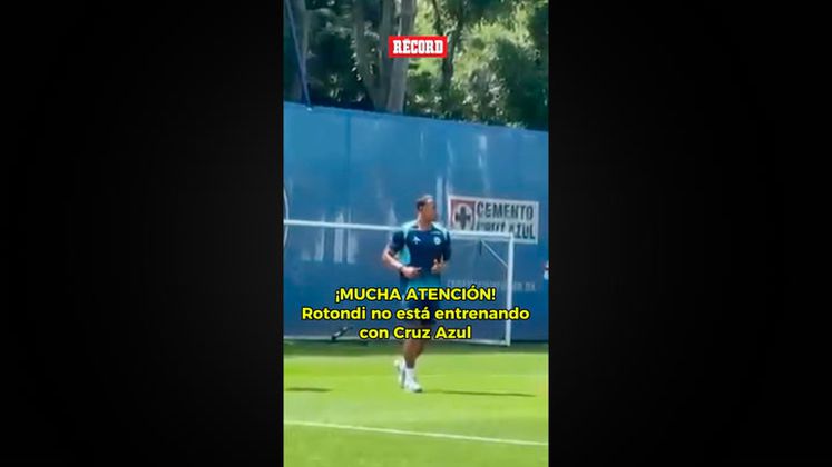 ¿Y ROTONDI El Futbolista Argentino No Estuvo En El Entrenamiento De Hoy De Cruz Azul Tras La Lesión Que Sufrió Contra Pumas