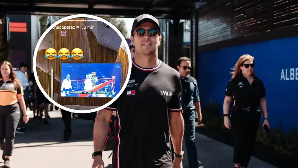 Checo Pérez tampoco se perdió la pelea entre Alfredo Adame y Carlos Trejo
