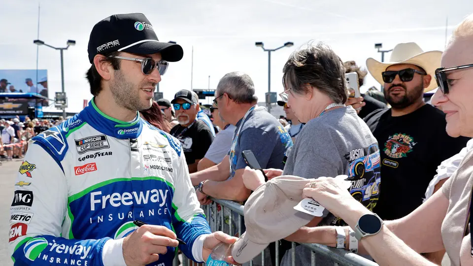 Daniel Suárez, piloto mexicano de NASCAR | AP