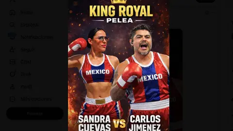 ¿Sandra Cuevas reta a C4 Jiménez? Publica imagen de “King Royal Pelea”