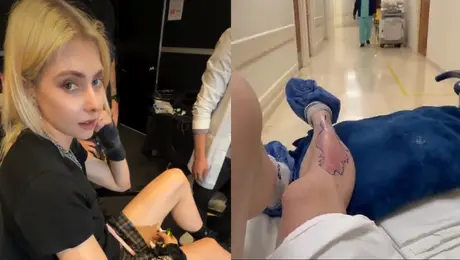 Taylor Momsen termina en el hospital en CDMX tras picadura de araña