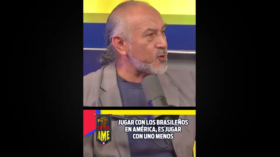 JUGAR CON LOS BRASILEÑOS EN AMÉRICA, ES JUGAR CON UNO MENOS