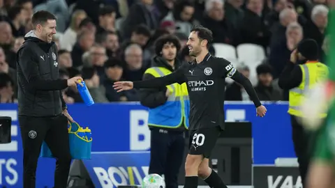Bernardo Silva, jugador del Manchester City | AP