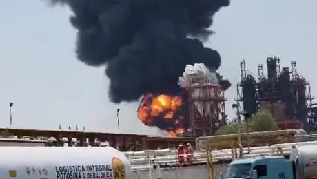¿Hubo explosión en la refinería de Tula hoy? Pemex explica el origen del humo negro