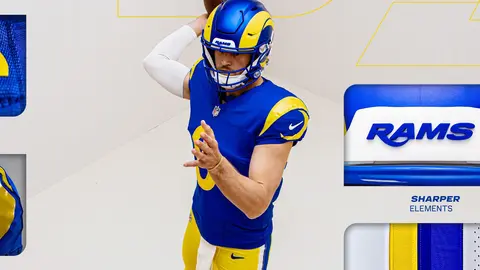 Nuevos uniformes de los Rams | X: @RamsNFL