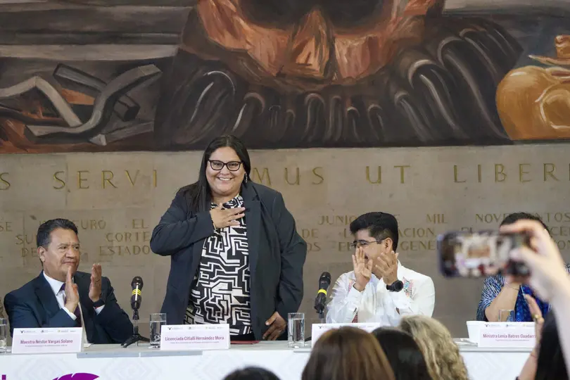 Citalli fue la primera personas en estar al frente de la Secretaría de la Mujeres / FB: @CitlaHM