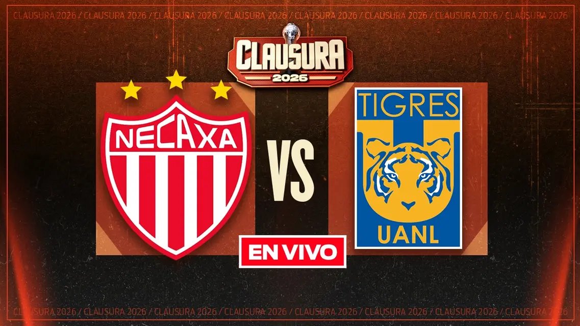 Necaxa vs Tigres Liga MX Jornada 15 Clausura 2026