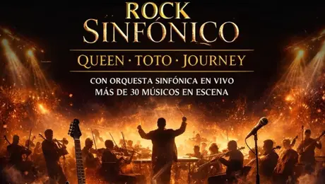 Rock Sinfónico en La Maraka: revive a Queen, Journey y Toto