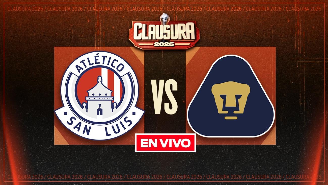 Atlético San Luis vs Pumas EN VIVO Liga MX Jornada 15 Clausura 2026 ...