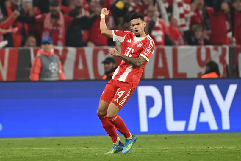 Luis Diaz marcó el gol que le dio el triunfo al Bayern Munich | AP