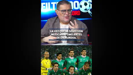 LA VEZ QUE LA SELECCIÓN MEXICANA FUMÓ ANTES DE UN MUNDIAL