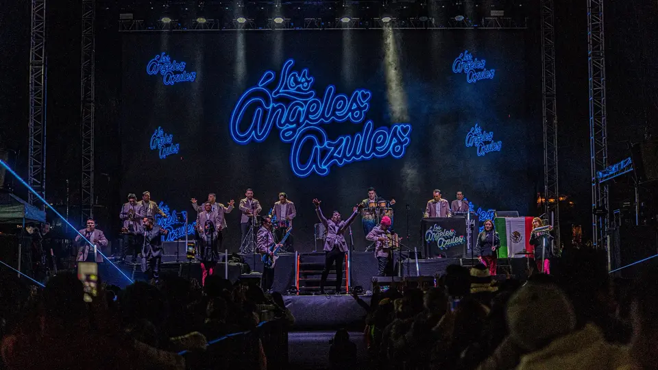 La fiesta mundialista podría empezar con Los Ángeles Azules, pero no hay nada confirmado oficialmente / FB: @angelesazulesmx