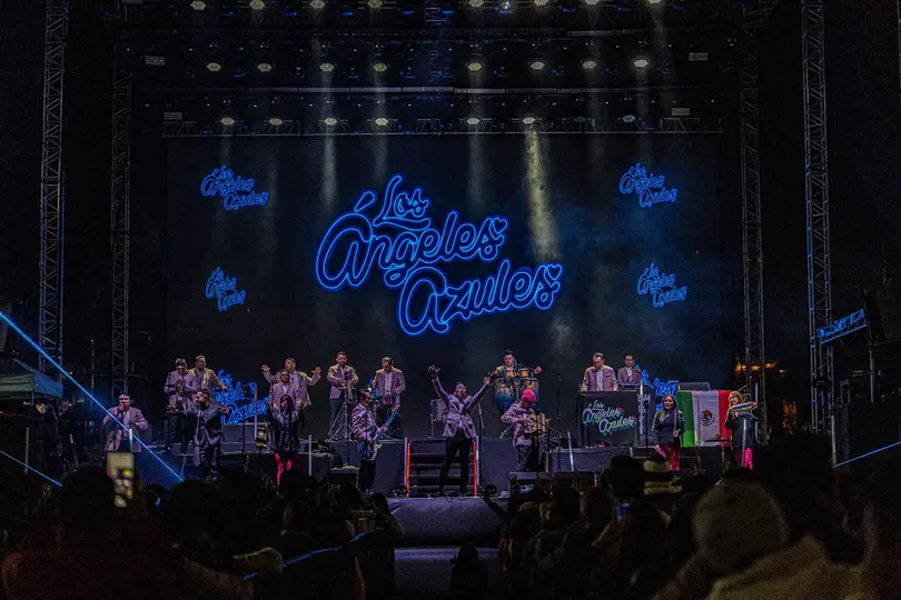 La fiesta mundialista podría empezar con Los Ángeles Azules, pero no hay nada confirmado oficialmente / FB: @angelesazulesmx