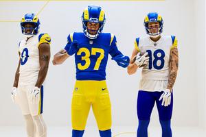 Nuevos uniformes de los Rams | X: @RamsNFL