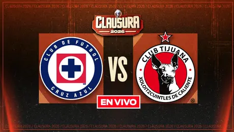 Cruz Azul vs Tijuana Liga MX Jornada 15 Clausura 2026