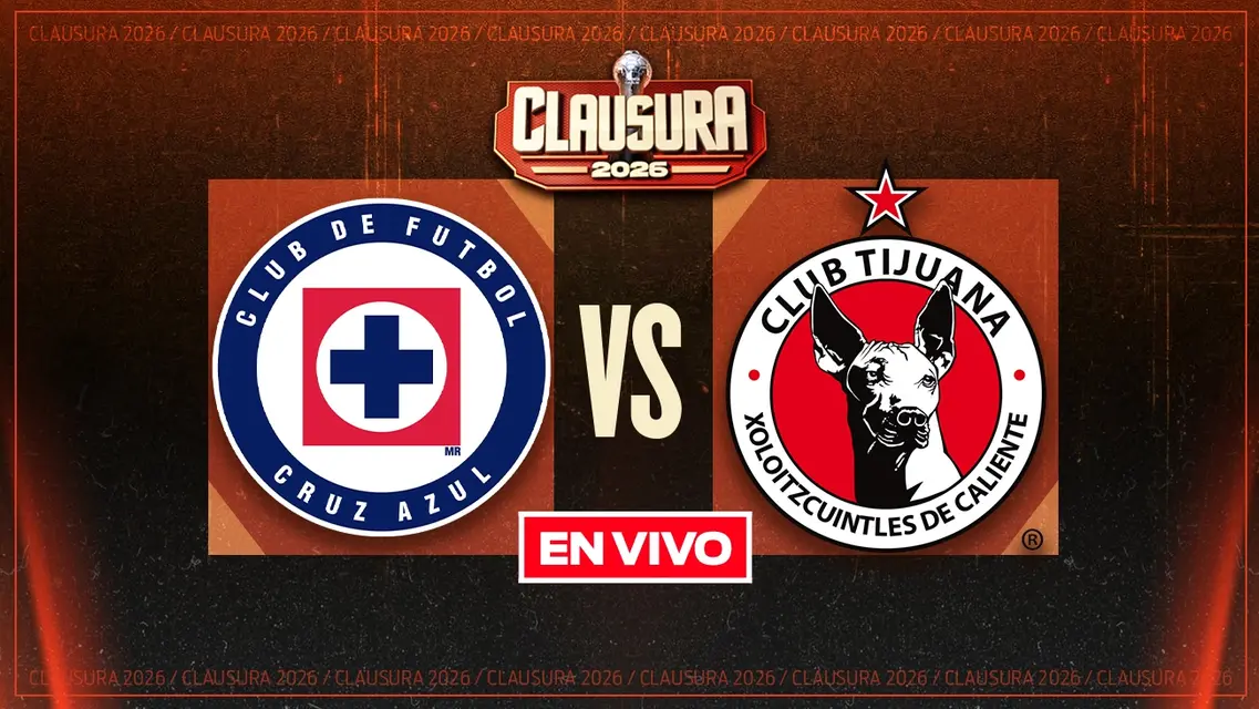 Cruz Azul vs Tijuana Liga MX Jornada 15 Clausura 2026
