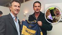 Ricardo Arjona visitó La Bombonera y lamentó la eliminación de Boca: “Un sentimiento que a veces duele”