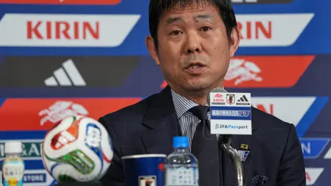 Hajime Moriyasu, timonel de Japón | AP