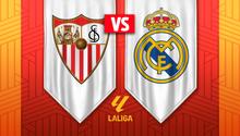 Sevilla vs Real Madrid: ¿Dónde y a qué hora ver la Jornada 37 de LaLiga?
