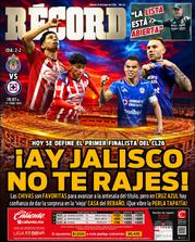 Portada RÉCORD 16 mayo 2026
