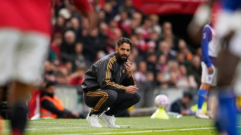 Ruben Amorim con Manchester United | AP