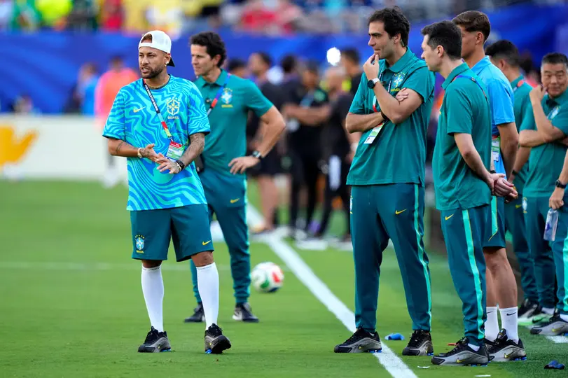 Neymar con Brasil l AP