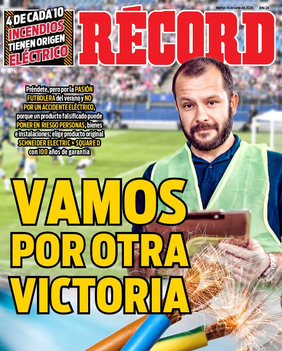 Portada RÉCORD 16 junio 2026