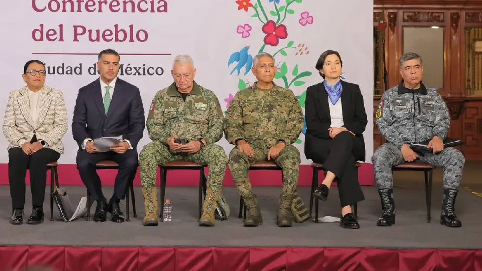 Conferencia matutina de Seguridad; reporte del Secretario de Seguridad, Omar García Harfuch / X: @OHarfuch
