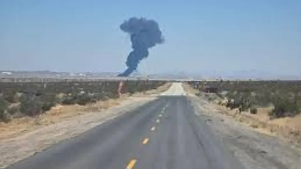 El incidente ocurrió alrededor de las 11:20 horas en las instalaciones militares ubicadas en el desierto de Mojave./ X