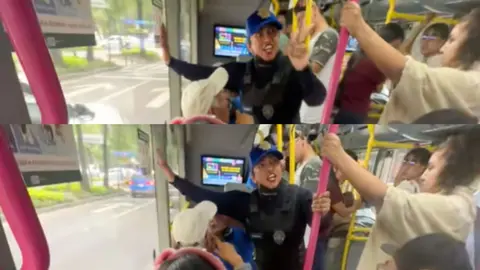 El incidente fue captado en video y rápidamente se volvió viral en redes sociales. / TikTok: @rebfrutis
