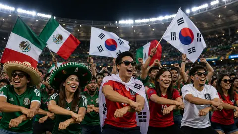 Convocan a miles de aficionados a bailar Gangnam Style en el México vs Corea del Mundial 2026