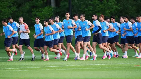 Selección de Irak en entrenamiento durante el Mundial 2026 | AP