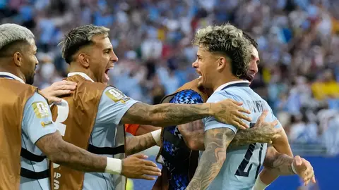 Maxi Araújo, jugador de Uruguay | AP