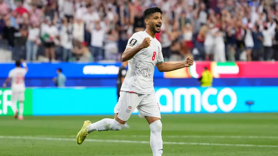 Mohammad Mohebi en celebración con la Selección de Irán en el Mundial 2026 | AP