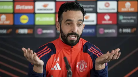 Ruben Amorim con Manchester United | AP