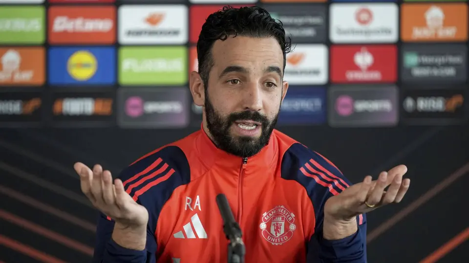 Ruben Amorim con Manchester United | AP