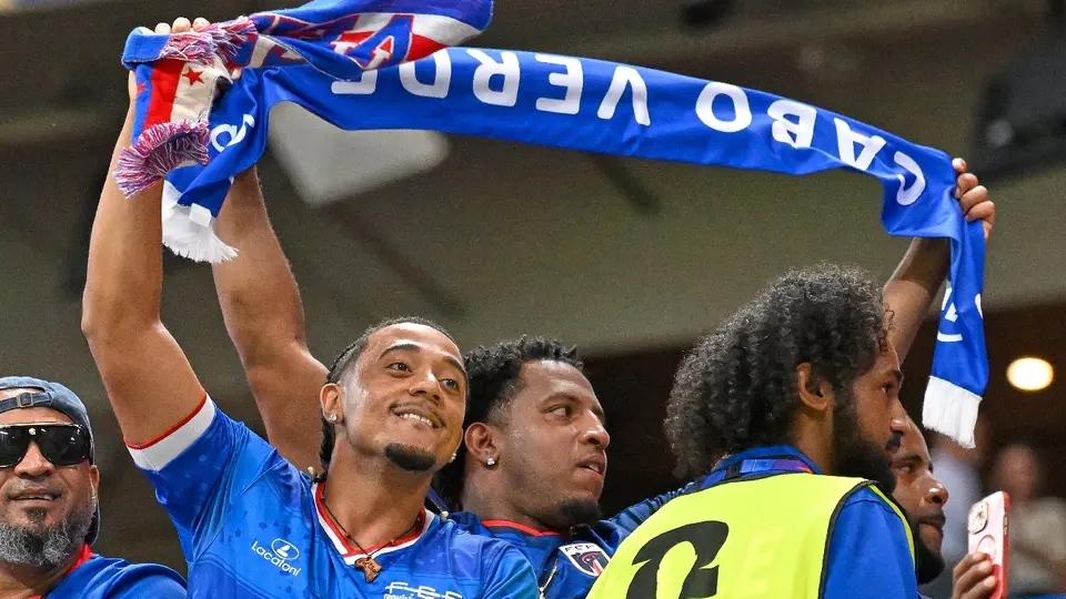Afición de Cabo Verde durante el partido ante España | MEXSPORT