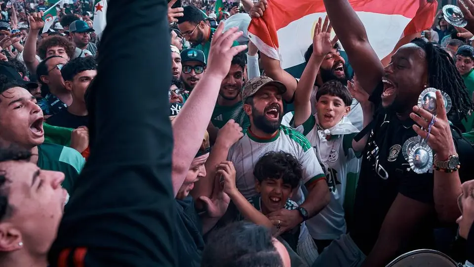 Afición de la Selección de Argelia en Nueva York | AP