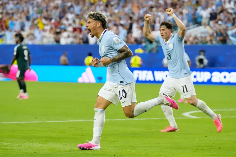 Maxi Araújo, jugador de Uruguay | AP