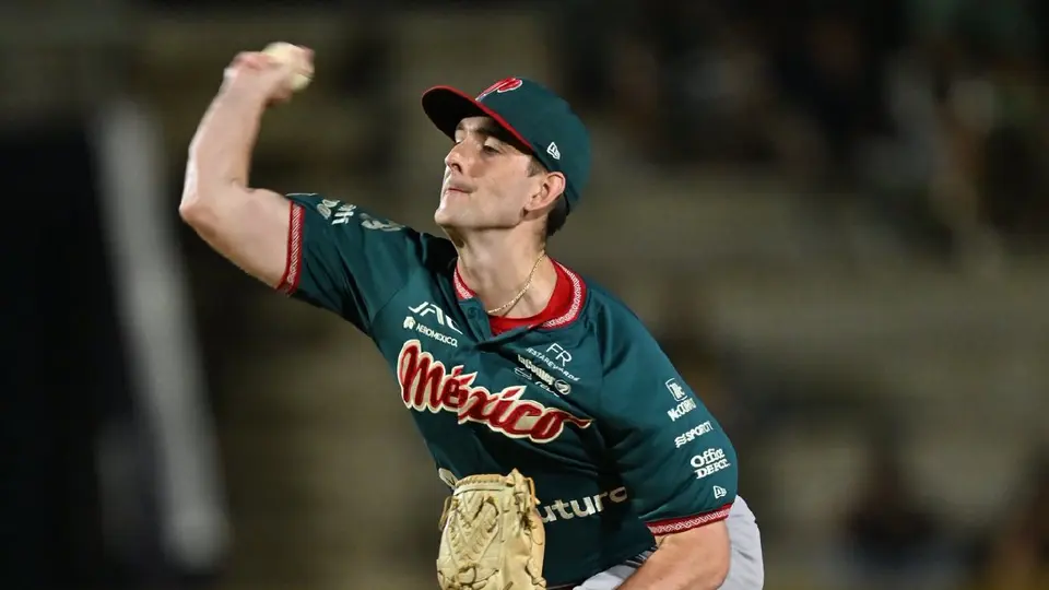 Justin Courtney con los Diablos Rojos del México | x:@DiablosRojosMX