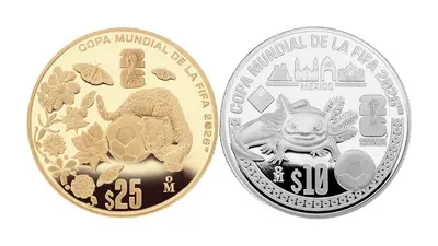 Todavía puedes conseguir las monedas de oro y plata del Mundial en México 2026