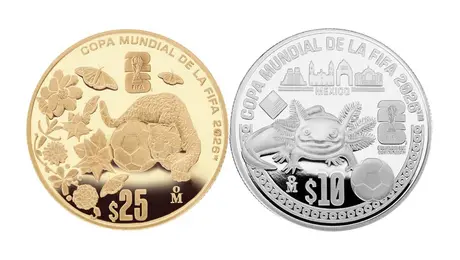 Todavía puedes conseguir las monedas de oro y plata del Mundial en México 2026