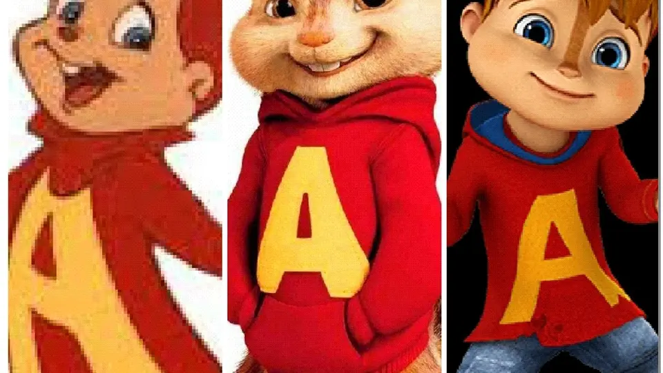 ¿Mejor o peor que el original? El nuevo diseño de Alvin está dando mucho de qué hablar./IA