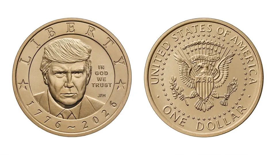 Casa de Moneda de Estados Unidos será la encargada de acuñar la pieza / X: @usmint