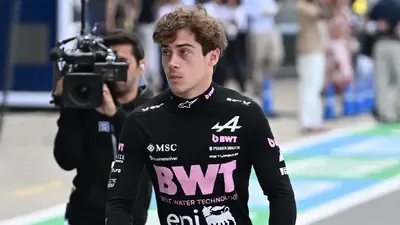 Franco Colapinto llega al GP de Bélgica con la camiseta de la Selección Argentina