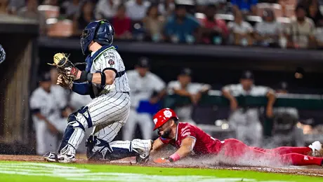Diablos Rojos pega primero en la Guerra de Guerras y derrota a Tigres en Cancún